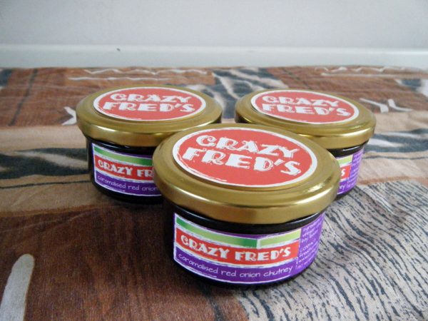 Crazy Fred's Caramelised Red Onion Chutney
