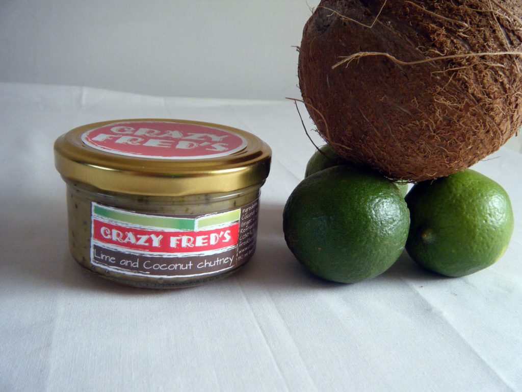 Crazy Fred's Lime and Coconut Chutney