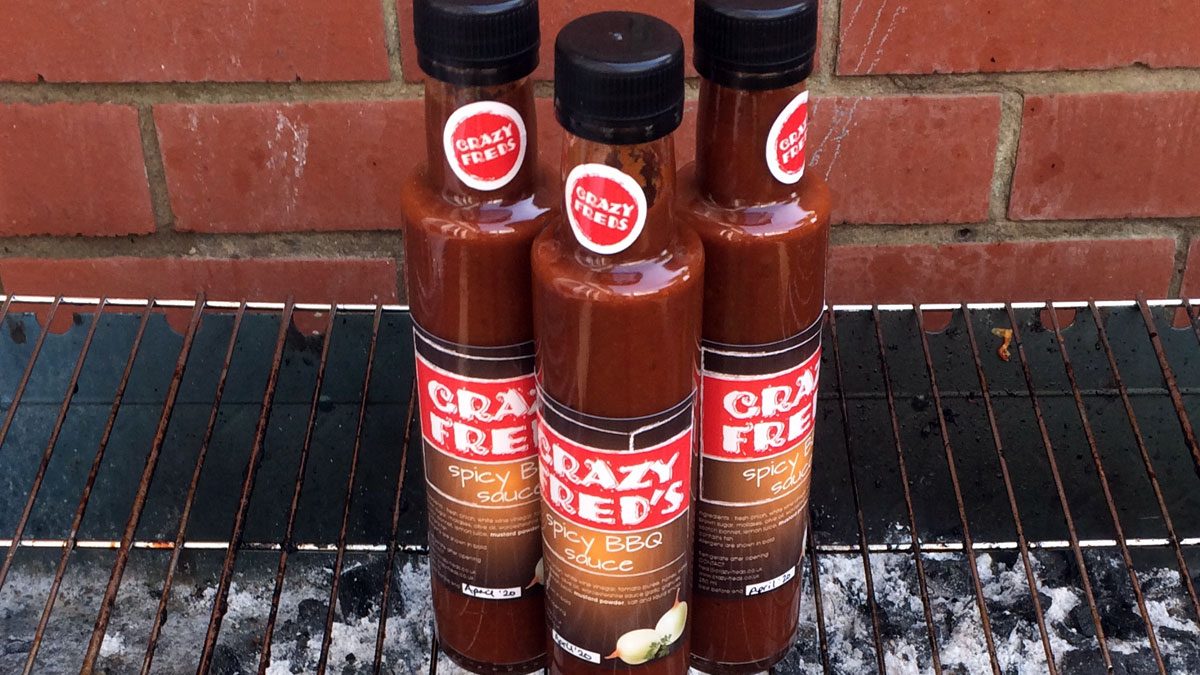 crazy fred's spicy bbq sauce